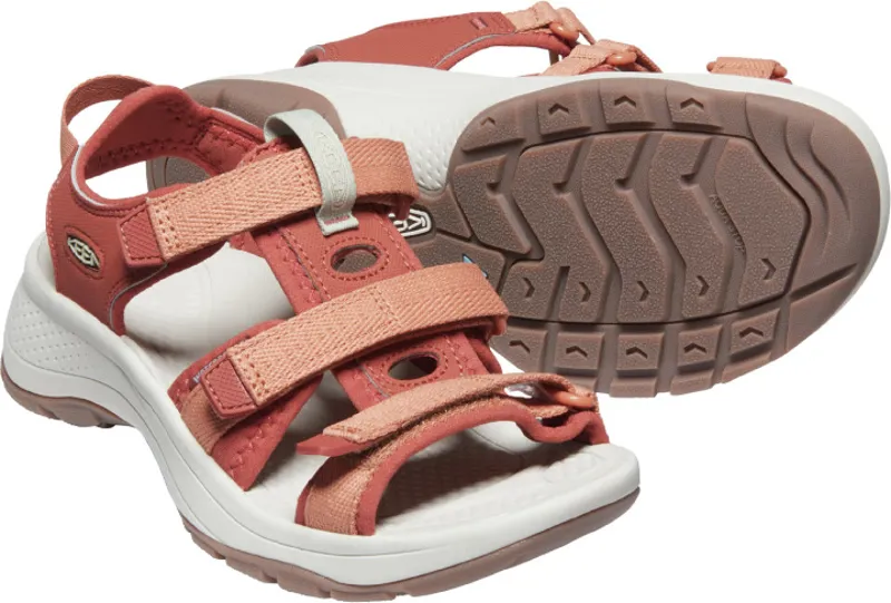 Keen Womens Astoria West Open Toe Sandals Redwood/Pheasant-5